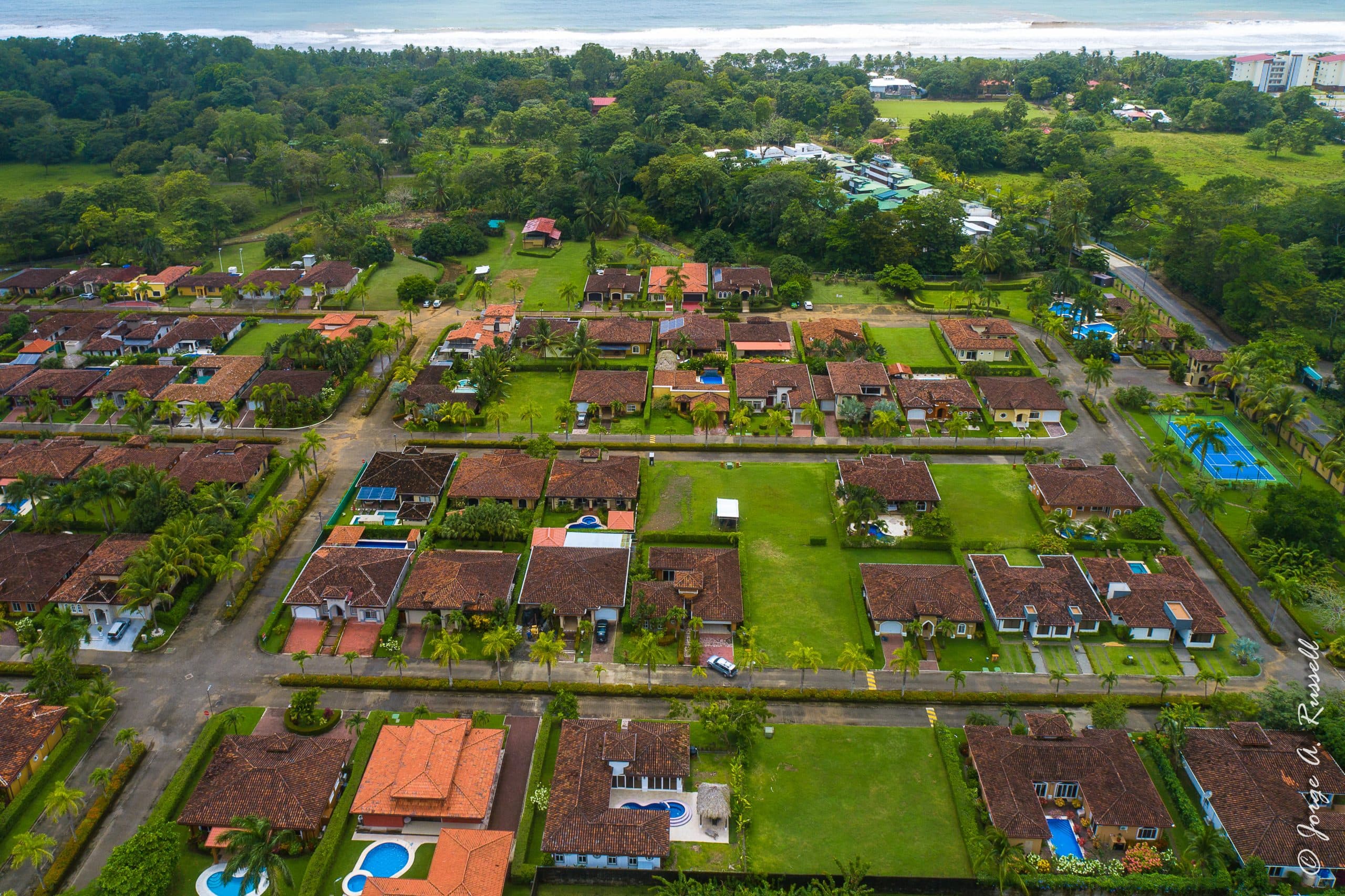 Bejuco beach walking distance prime gated community Lot