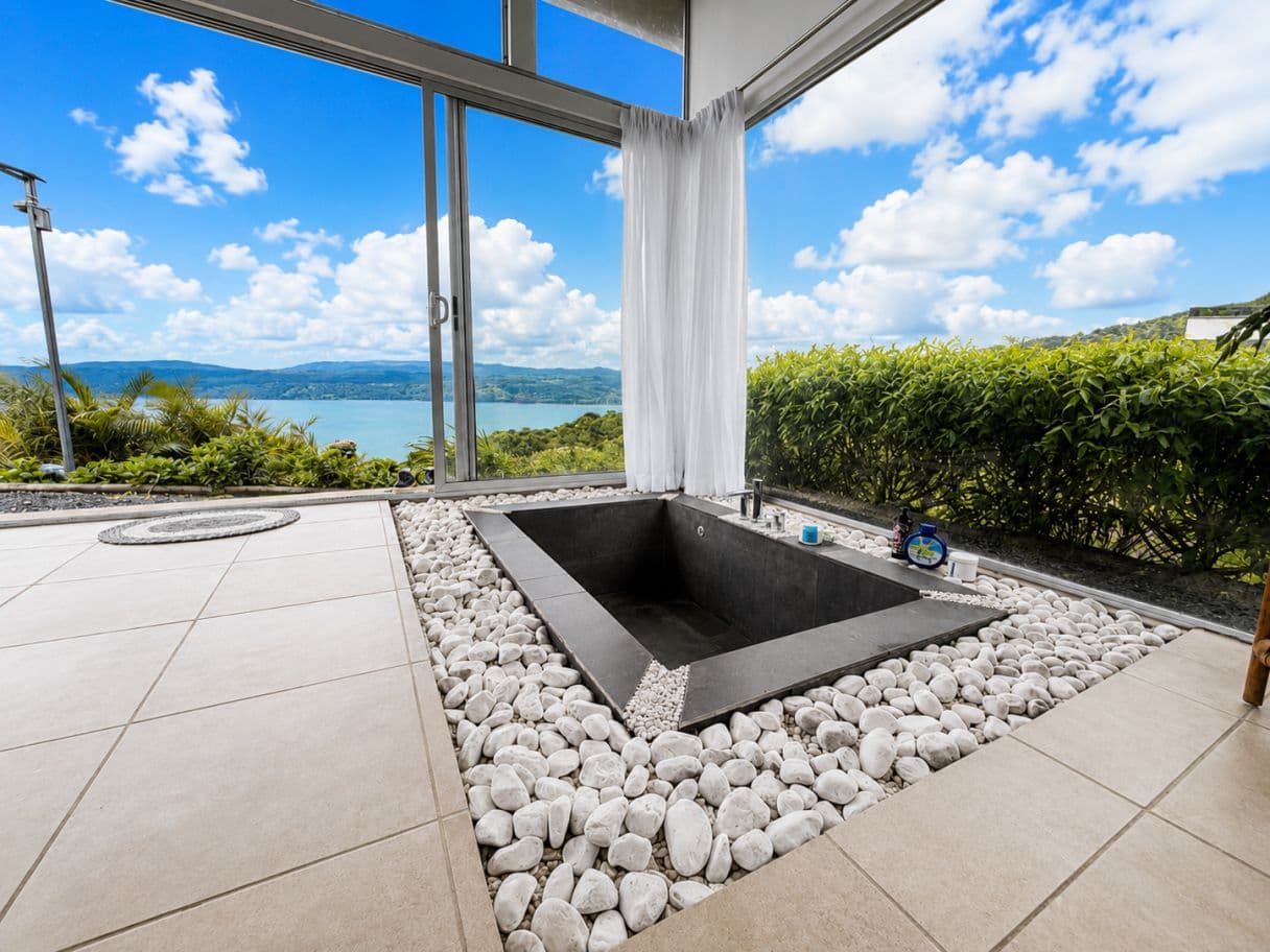 Architectural Mountain Hospitality Estate with Six Private Villas, Indoor Pool & Panoramic Lake Arenal Views, photo 22