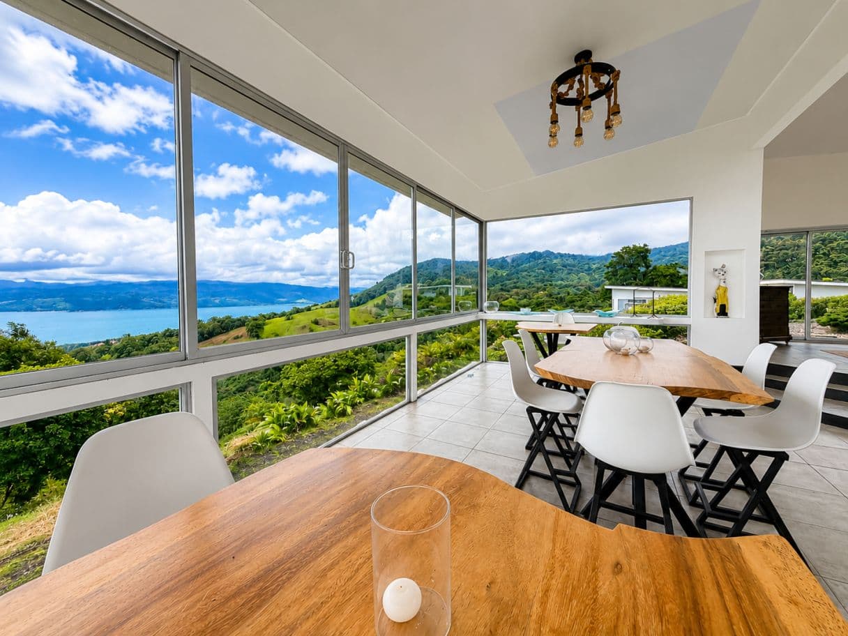 Architectural Mountain Hospitality Estate with Six Private Villas, Indoor Pool & Panoramic Lake Arenal Views, photo 9