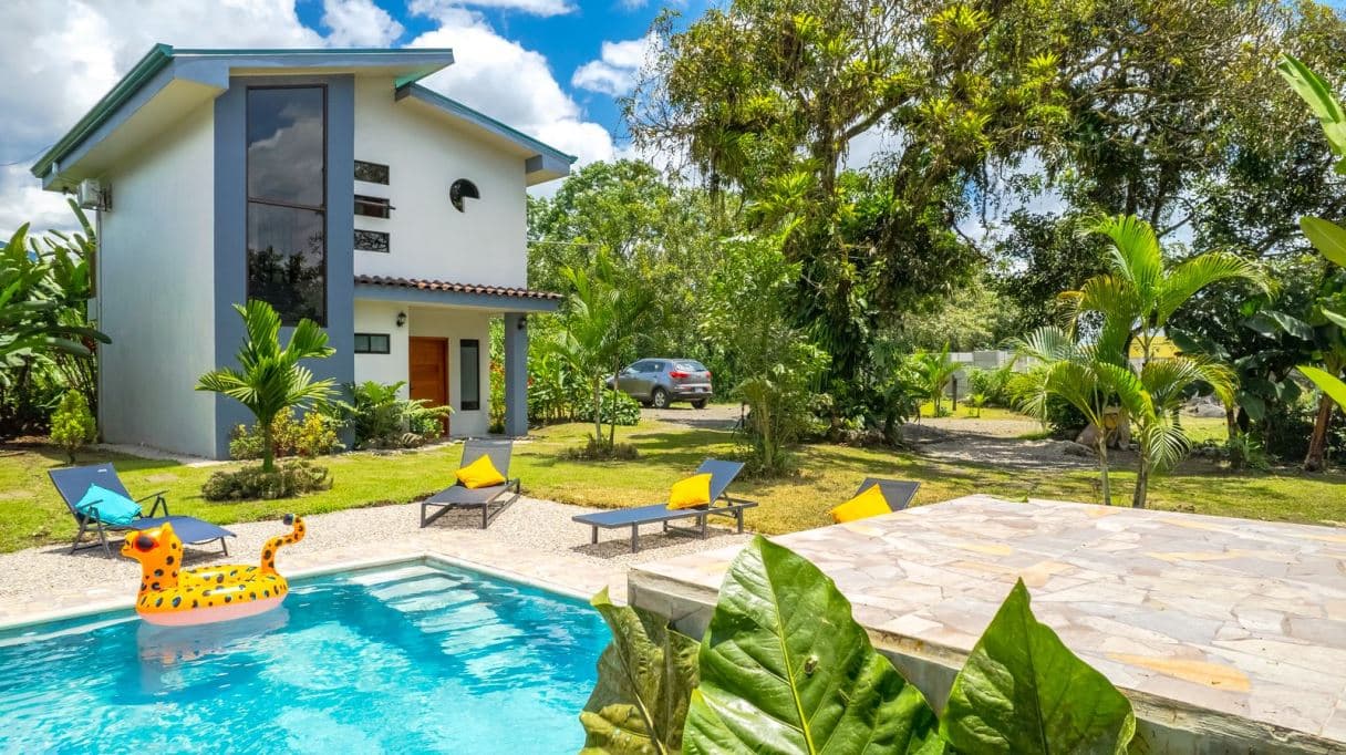 FOR SALE | Arenal Volcano View Investment Property with 4 Houses, Pool & River in La Fortuna, Costa, photo 23